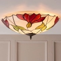 Endon 63960 - Stropna svetilka Tiffany BOTANICA 2xE27/60W/230V premer 45 cm