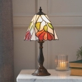 Endon 63963 - Namizna svetilka Tiffany BOTANICA 1x E14/40W/230V, premer 16 cm