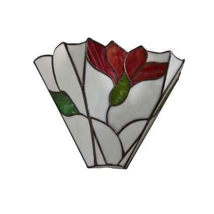 Endon 63964 - Stensko svetilo Tiffany BOTANICA 1xE14/40W/230V