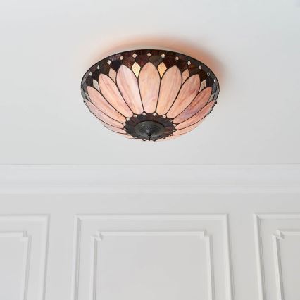 Endon 63973 - Stropna svetilka BROOKLYN 2xE14/60W/230V pr. 50 cm