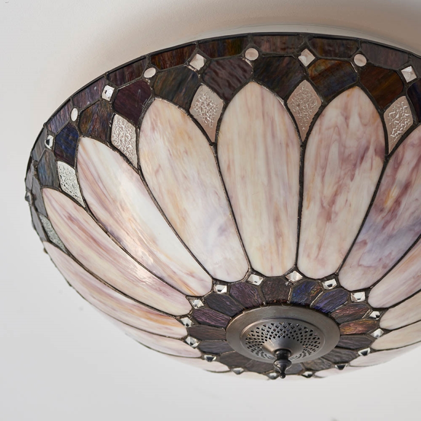 Endon 63973 - Stropna svetilka BROOKLYN 2xE14/60W/230V pr. 50 cm