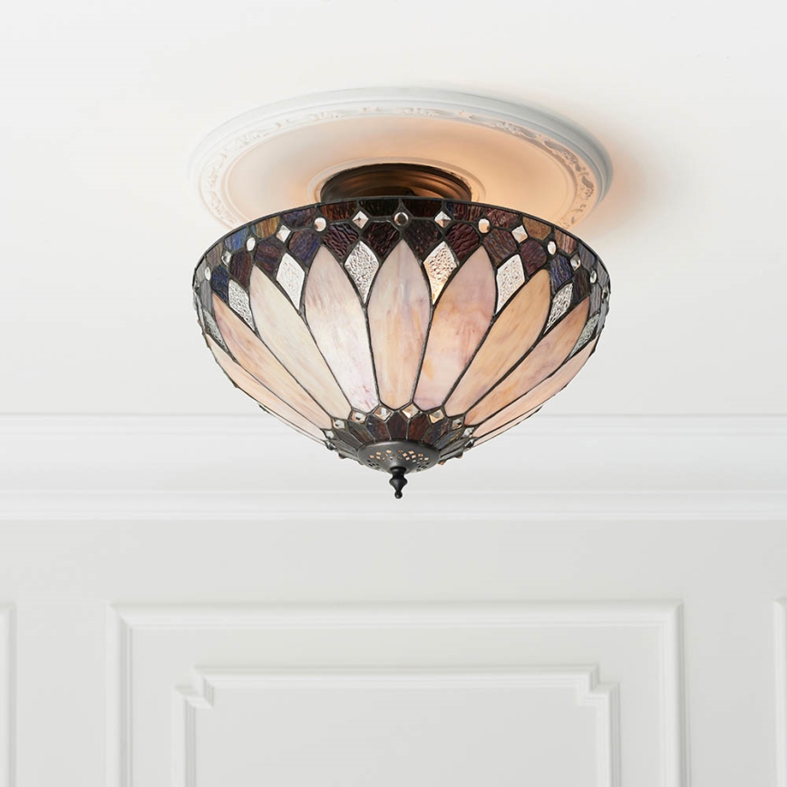 Endon 63978 - Nadgradni lestenec BROOKLYN 3xE27/60W/230V pr. 40 cm