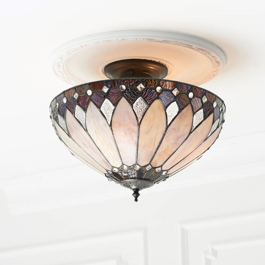 Endon 63978 - Nadgradni lestenec BROOKLYN 3xE27/60W/230V pr. 40 cm
