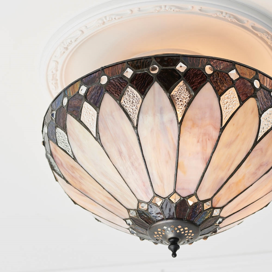 Endon 63978 - Nadgradni lestenec BROOKLYN 3xE27/60W/230V pr. 40 cm