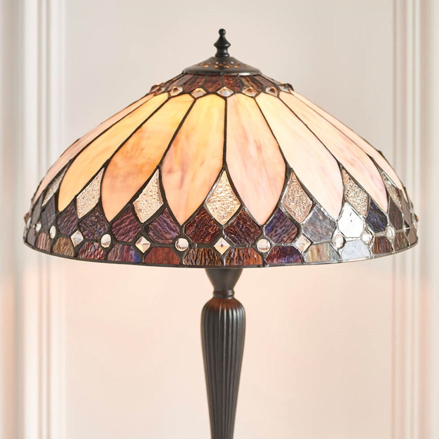 Endon 63982 - Namizna svetilka BROOKLYN 1xE27/60W/230V, premer 40 cm