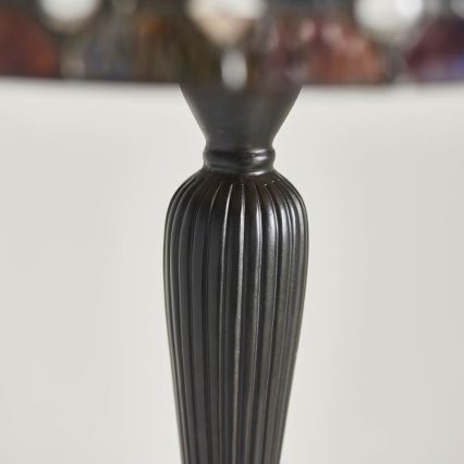 Endon 63982 - Namizna svetilka Tiffany BROOKLYN 1xE27/60W/230V, premer 40 cm