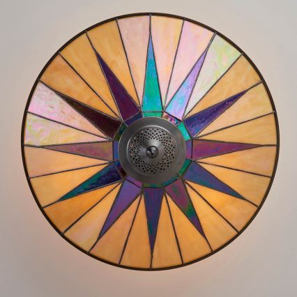 Endon 64043 - Nadgradni lestenec DARK STAR 3xE27/60W/230V pr. 49 cm