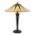 Endon 64045 - Namizna svetilka DARK STAR 2xE27/60W/230V pr. 49 cm