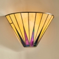 Endon 64046 - Stenska svetilka Tiffany DARK STAR 1xE14/40W/230V