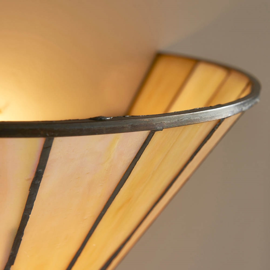 Endon 64046 - Stenska svetilka Tiffany DARK STAR 1xE14/40W/230V