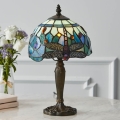 Endon 64088 - Namizna svetilka Tiffany DRAGONFLY 1xE14/7W/230V premer 20 cm