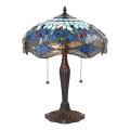 Endon 64089 - Namizna svetilka KAČJI PASTIR 2xE27/60W/230V pr. 41 cm