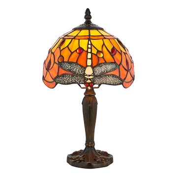 Endon 64091 - Namizna svetilka KAČJI PASTIR 1xE14/40W/230V pr. 20 cm