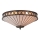Endon 64145 - Stropna svetilka FARGO 2xE27/60W/230V pr. 41,5 cm