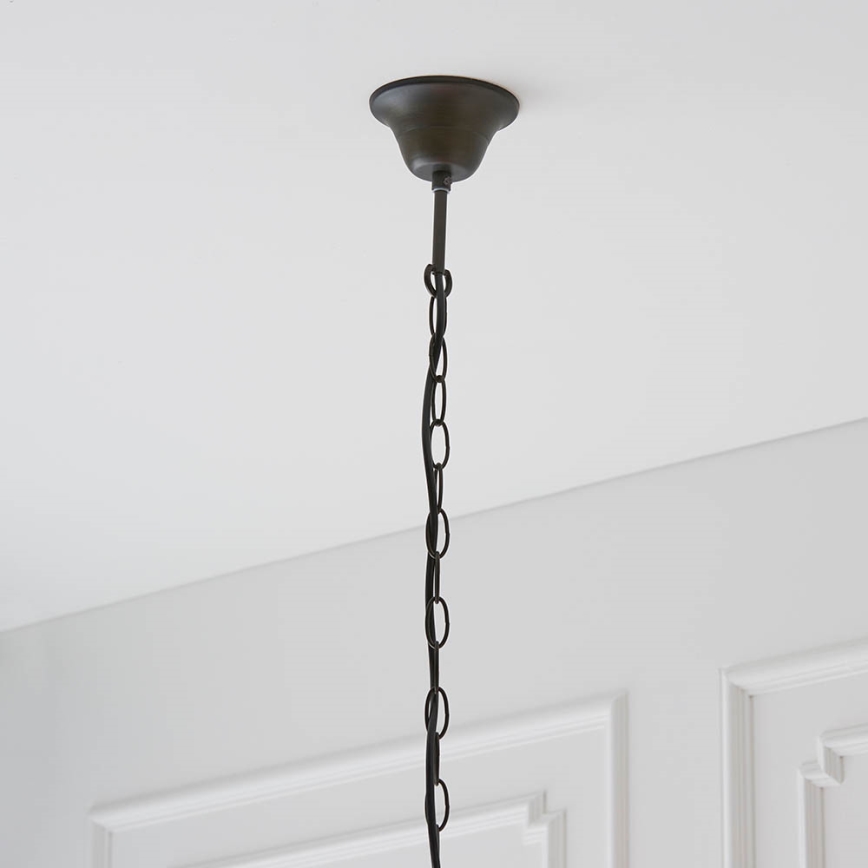 Endon 64147 - Lestenec na verigi FARGO 1xE27/60W/230V pr. 50 cm