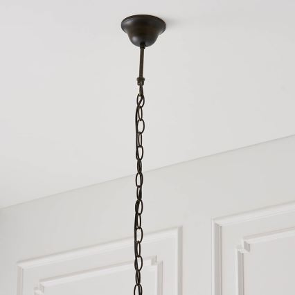 Endon 64162 - Lestenec na verigi HECTOR 1xE27/60W/230V pr. 40 cm