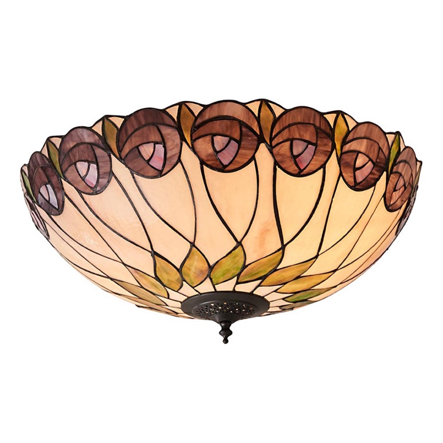 Endon 64173 - Stropna svetilka HUTCHINSON 2xE27/60W/230V pr. 50 cm