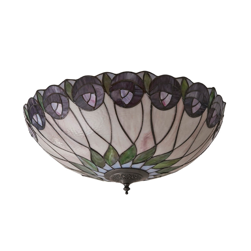 Endon 64173 - Stropna svetilka HUTCHINSON 2xE27/60W/230V pr. 50 cm
