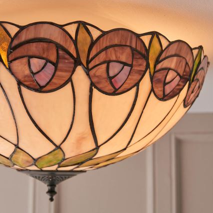 Endon 64173 - Stropna svetilka HUTCHINSON 2xE27/60W/230V pr. 50 cm