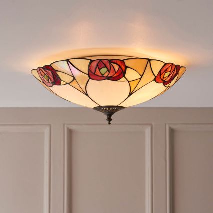 Endon 64182 - Stropna svetilka INGRAM 2xE27/60W/230V pr. 45 cm