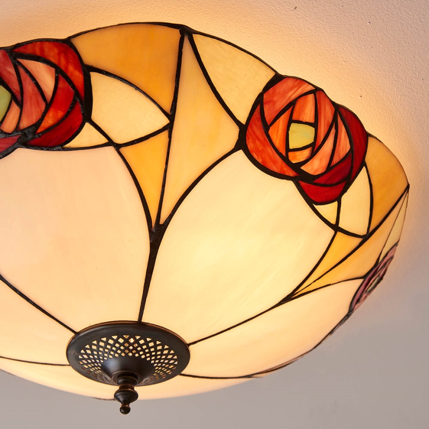 Endon 64182 - Stropna svetilka INGRAM 2xE27/60W/230V pr. 45 cm