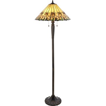 Endon 64192 - Stoječa svetilka JAMELIA 2xE27/60W/230V premer 50 cm