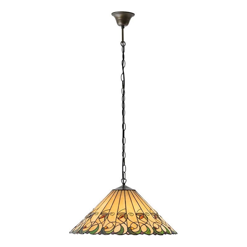 Endon 64194 - Lestenec na verigi JAMELIA 3xE27/60W/230V pr. 50 cm