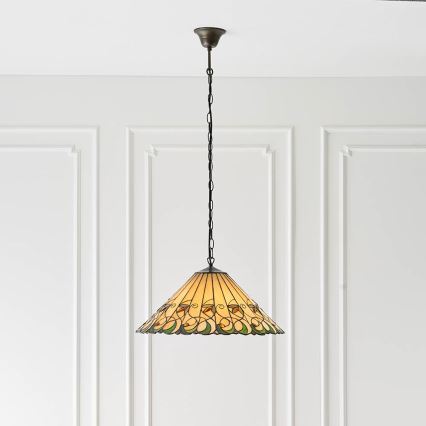 Endon 64194 - Lestenec na verigi JAMELIA 3xE27/60W/230V pr. 50 cm