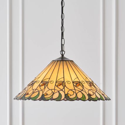 Endon 64194 - Lestenec na verigi JAMELIA 3xE27/60W/230V pr. 50 cm