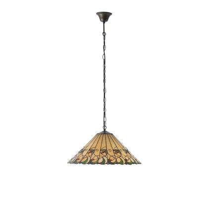 Endon 64194 - Lestenec na verigi JAMELIA 3xE27/60W/230V pr. 50 cm