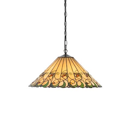 Endon 64194 - Lestenec na verigi JAMELIA 3xE27/60W/230V pr. 50 cm