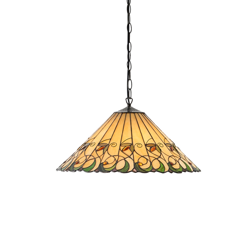 Endon 64194 - Lestenec na verigi JAMELIA 3xE27/60W/230V pr. 50 cm