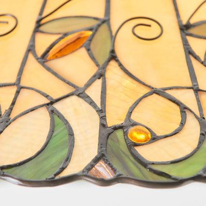 Endon 64194 - Lestenec na verigi Tiffany JAMELIA 3xE27/60W/230V Ø 50 cm