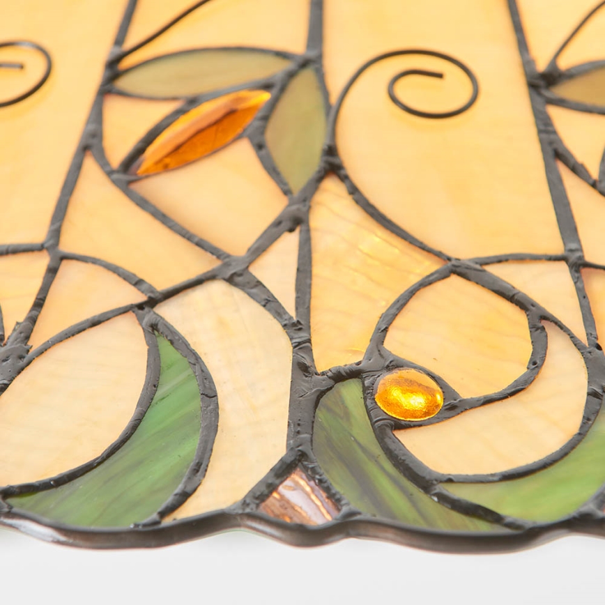 Endon 64194 - Lestenec na verigi Tiffany JAMELIA 3xE27/60W/230V Ø 50 cm