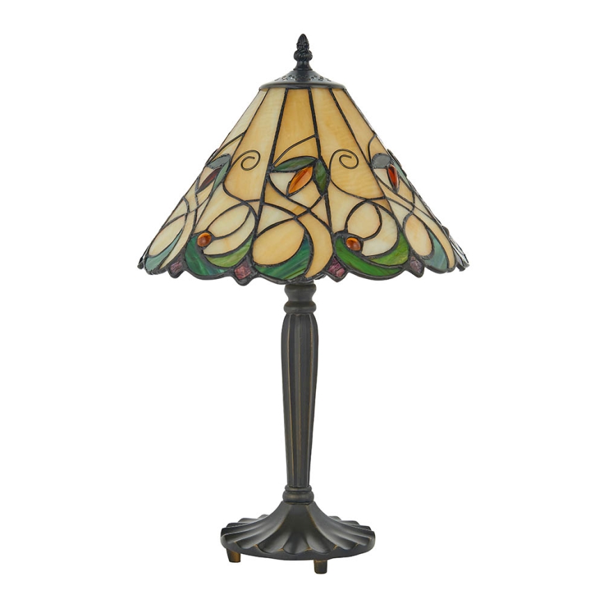 Endon 64195 - Namizna svetilka JAMELIA 1xE27/60W/230V, premer 31 cm
