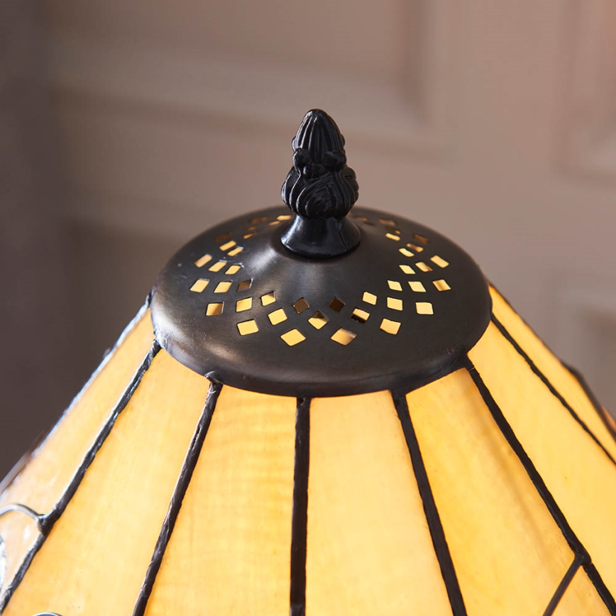 Endon 64195 - Namizna svetilka Tiffany JAMELIA 1xE27/60W/230V, premer 31 cm