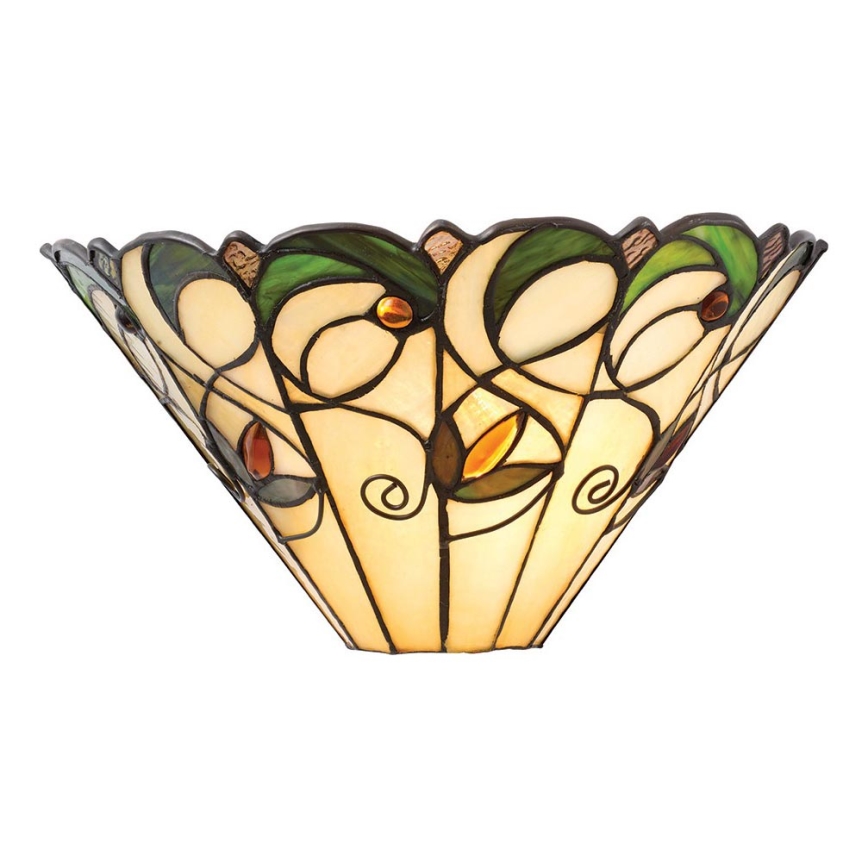 Endon 64198 - Stenska svetilka Tiffany JAMELIA 1xE14/40W/230V