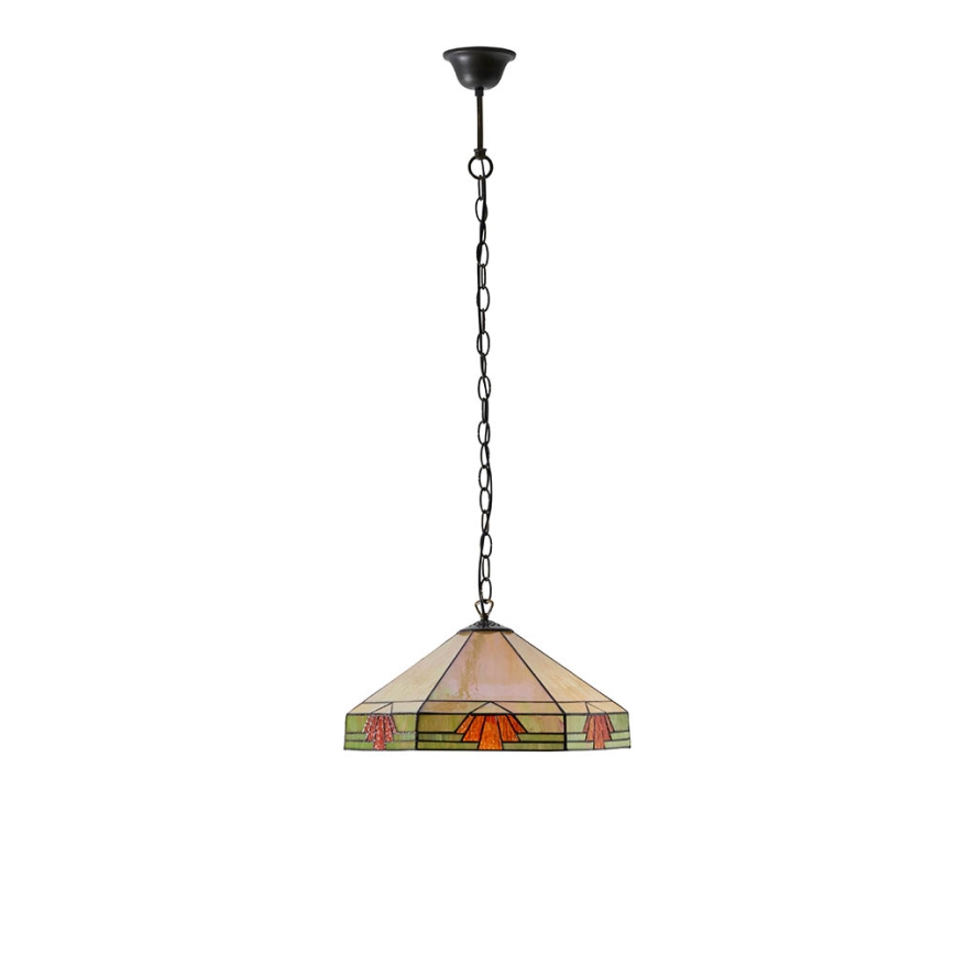 Endon 64285 - Lestenec na verigi NEVADA 1xE27/60W/230V pr. 35 cm