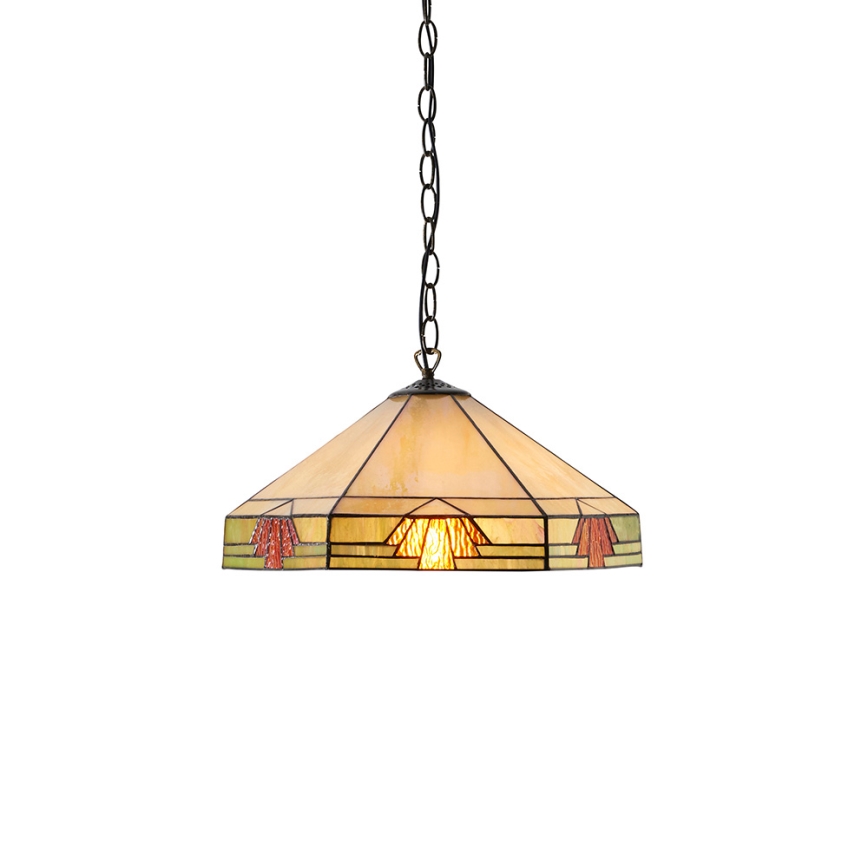 Endon 64285 - Lestenec na verigi NEVADA 1xE27/60W/230V pr. 35 cm