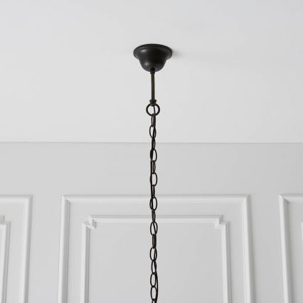 Endon 64285 - Lestenec na verigi NEVADA 1xE27/60W/230V pr. 35 cm