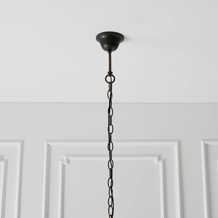 Endon 64285 - Lestenec na verigi NEVADA 1xE27/60W/230V pr. 35 cm