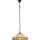 Endon 64285 - Lestenec na verigi Tiffany NEVADA 1xE27/60W/230V, premer 35 cm