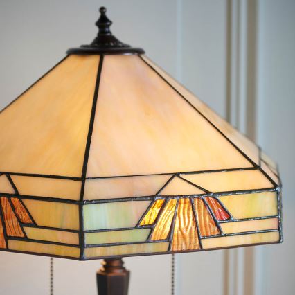 Endon 64286 - Namizna svetilka NEVADA 2xE27/60W/230V pr. 40 cm