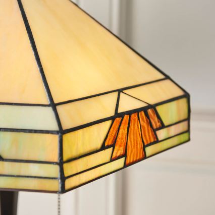 Endon 64286 - Namizna svetilka NEVADA 2xE27/60W/230V pr. 40 cm
