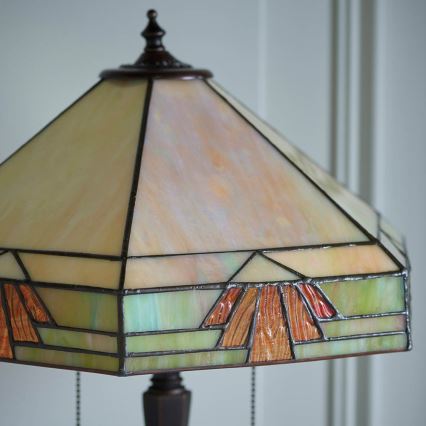 Endon 64286 - Namizna svetilka NEVADA 2xE27/60W/230V pr. 40 cm