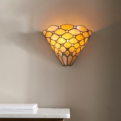 Endon 64302 - Stensko svetilo PEARL 1xE14/40W/230V