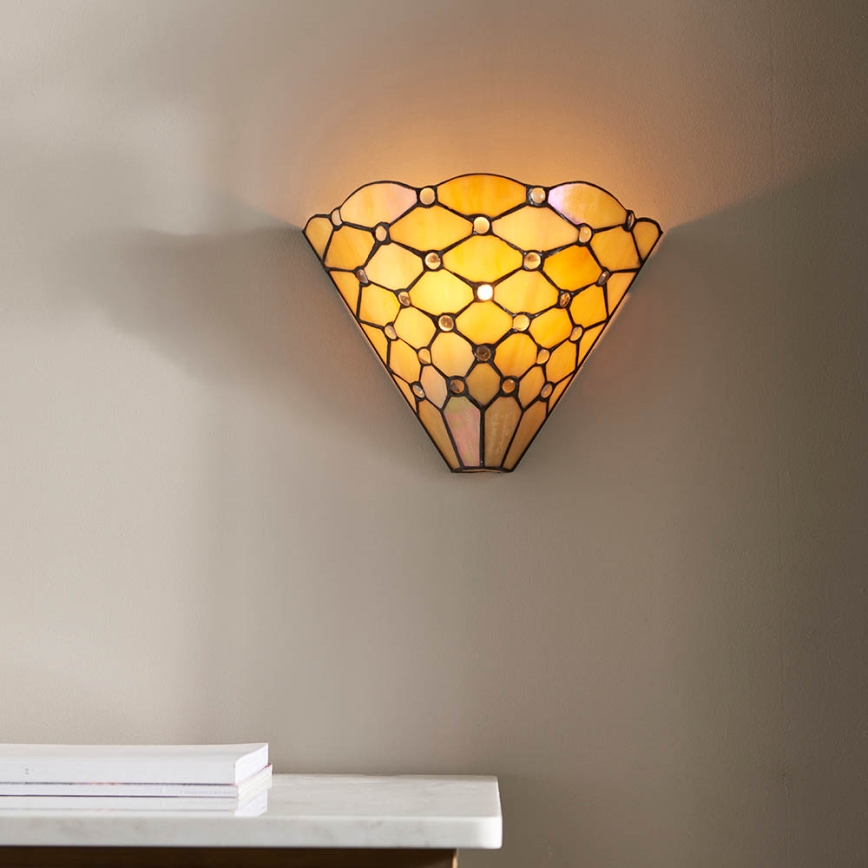 Endon 64302 - Stensko svetilo PEARL 1xE14/40W/230V
