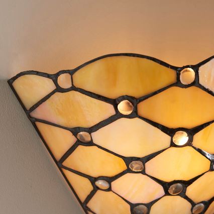 Endon 64302 - Stensko svetilo PEARL 1xE14/40W/230V