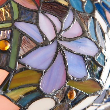 Endon 64323 - Talna svetilka Tiffany SULLIVAN 2xE27/60W/230V, Ø 56 cm