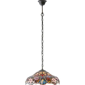 Endon 64325 - Lestenec na verigi SULLIVAN 1xE27/60W/230V, premer 40 cm